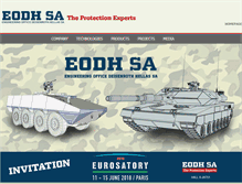 Tablet Screenshot of eodh-protection.com